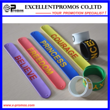 Hot Sale Silicone Slap Band with Custom Logo (EP-W58402)